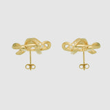 Authentique Earrings Silver (Plated Yellow gold)