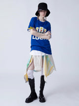 WISH YOU LUCK 1/2 T-SHIRT_BLUE (6582789242998)
