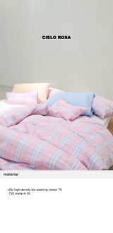 Cielo rosa duvet cover SSsize(160x210cm)