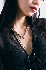 NO.413 RIBBON HOLE NECKLACE