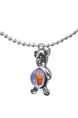TEDDY ATE FRIES YESTERDAY NECKLACE