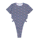 フラワーボディスーツ / FLOWER BODY SUIT