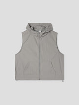 サマーナイロンフードベスト / Summer nylon hood vest 5color