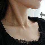Y PEARL 14K GOLDFILLED NECKLACE (6681233490038)