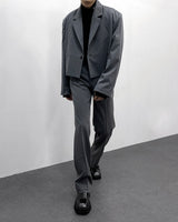 モネルトバックバンディングスラックス/MO NELT Back Banding Slacks (Set - Up / 2 colors)