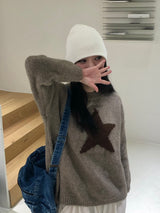 スターン Rネック ニット