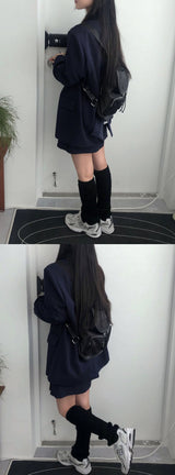 Pocket mini backpack (2color)