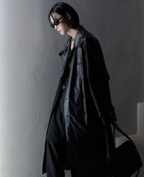 [自主製作] LUCAS leather trench coat 2 color (6678768746614)