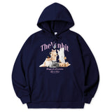 バタフライキャットフーディー/VENHIT butterfly Cat HOODIE