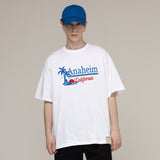 パームツリーカリフォルニアロゴショートスリーブTシャツ /  / Palm tree California logo short sleeve T-shirt