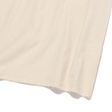 オーバーフィットマシュマロポイントショートスリーブT/OVERFIT MARSHMALLOW POINT SHORT-SLEEVED T-CREAM