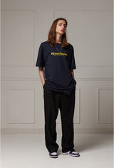 Basic logo tee - Navy (4622112882806)