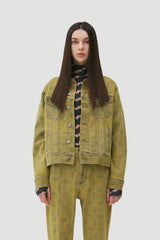 FLIP Denim Trucker Jacket_Mustard Gold (6684849799286)
