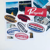 パラグラフロゴステッカー / Paragraph logo sticker (6621569712246)
