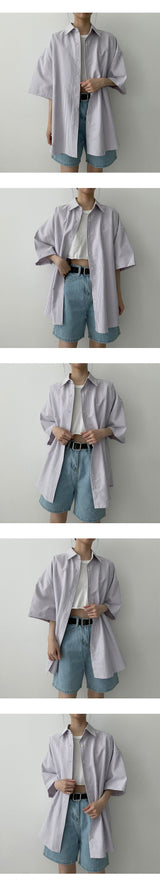 ニューウェルベルトハーフレングスデニムショーツ / Newell Belt Half-Length Denim Shorts