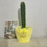 フラフィーポット / FLUFFY POT (L / YELLOW)