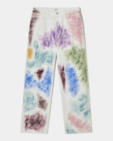 オウンベベクレヨンハンドペインティングパンツ / OWN Bebe Crayon Hand Painting Pants (2 colors)