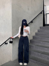 [BELLIDE MADE] Colorful Cotton Cargo Pants
