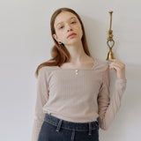 SQUARE GOLGI T-SHIRT_BEIGE (6600102412406)