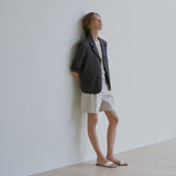 モダンリネンジャケット / Modern linen jacket