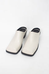 Square Plat Mule (2 color)