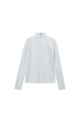 [23SS LSD COLLECTION] グリッドロゴロングスリーブタートルネック / [23SS LSD COLLECTION] ﻿Grid Logo Long Sleeve Turtleneck