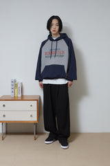 トリプルタックスウィートバルーンパンツ/Triple Tuck Sweat Balloon Pants (Black)