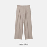 ロアサマーツータックワイドスラックス / Roa Summer Two-Tuck Wide Slacks (4 colors)