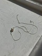[92.5silver] merry pearl necklace
