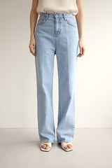 ケイリージーンズ / KALEY JEANS / LONG STRAIGHT DENIM PANTS