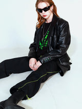 アシッドクロスラインナイロンジョガーパンツ / Acid Cross Line Nylon Jogger Pants (4577134575734)
