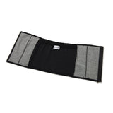 Denim Knit Blocking Top [BLACK] (6638381039734)