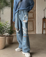 lacquer damage denim (6694894076022)