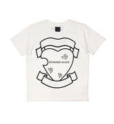 Bulletproof Heart ジャストフィットTシャツ / Bulletproof Heart Just Fit tee (white ivory)