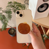 cream donut bread food smart tok(sticker type)