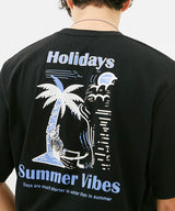 SUMMER HOLIDAY T-SHIRT (BLACK) (6585221873782)