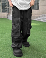 フェードカーゴデニムジーンズ / Fade Cargo Denim Jeans