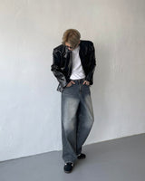TR2433デニムパンツ/TR2433 Deep Gray Denim