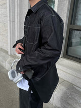 DEFデニムルーズフィットジャケット/DEF DENIM LOOSEFIT JACKET