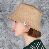 Monogram Label Color Bucket Hat Beige