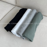 ウォッシングUネックショートスリーブTシャツ / JWA Washing U-neck Short-sleeved T-shirt (4 colors)