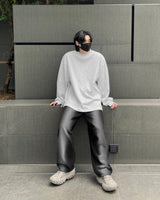ブラッシュワイドジーンズ / Brush Black Wide Jeans