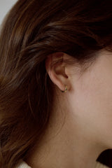 [14K] Luna One-touch Earrings