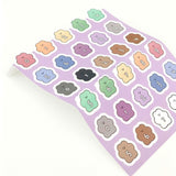 ナンバーステッカー/chanibear number sticker