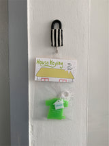 Tシャツキーリング / Green T-shirts keyring