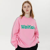 パイピングスターロゴスウェットシャツ / (NO napping) Piping star logo sweatshirts