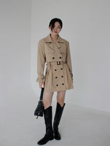 トレンチクロップジャケット / Trench Crop Jacket (3color)