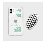 CHECKER TEXT SET-GREEN(JELLY) (6669179879542)
