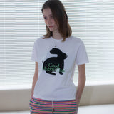 ホビーラビットT / HOBBY RABBIT TEE_WHITE