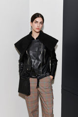 [UNISEX] LOGAN RIDER JACKET, BLACK (6626786476150)